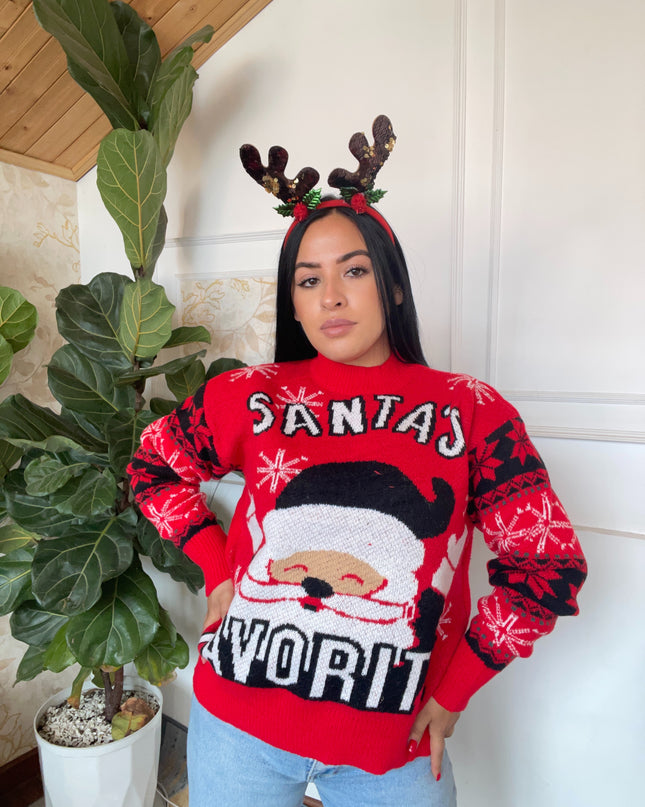 Suéter santas favorite