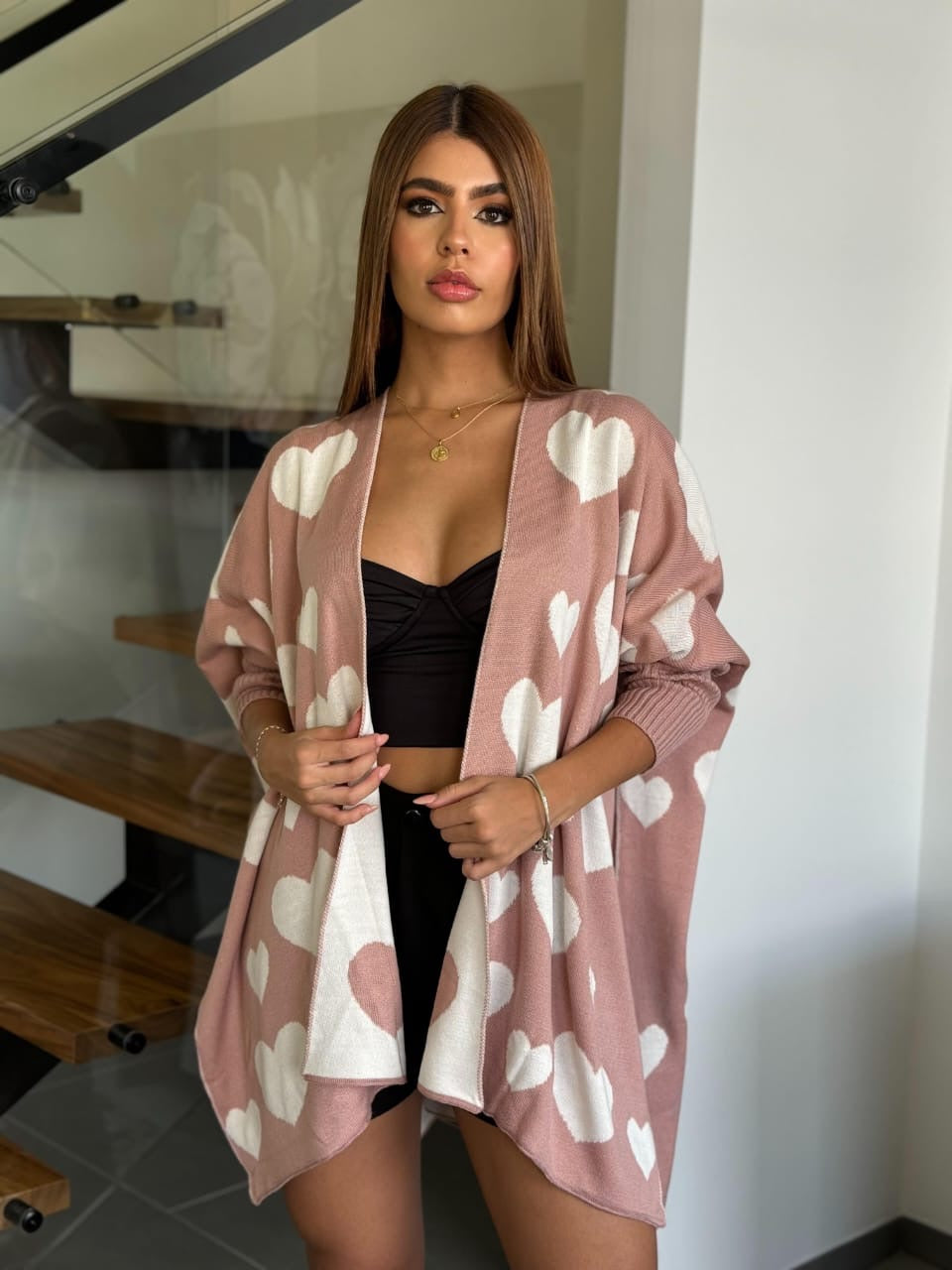 Capa doble faz corazones