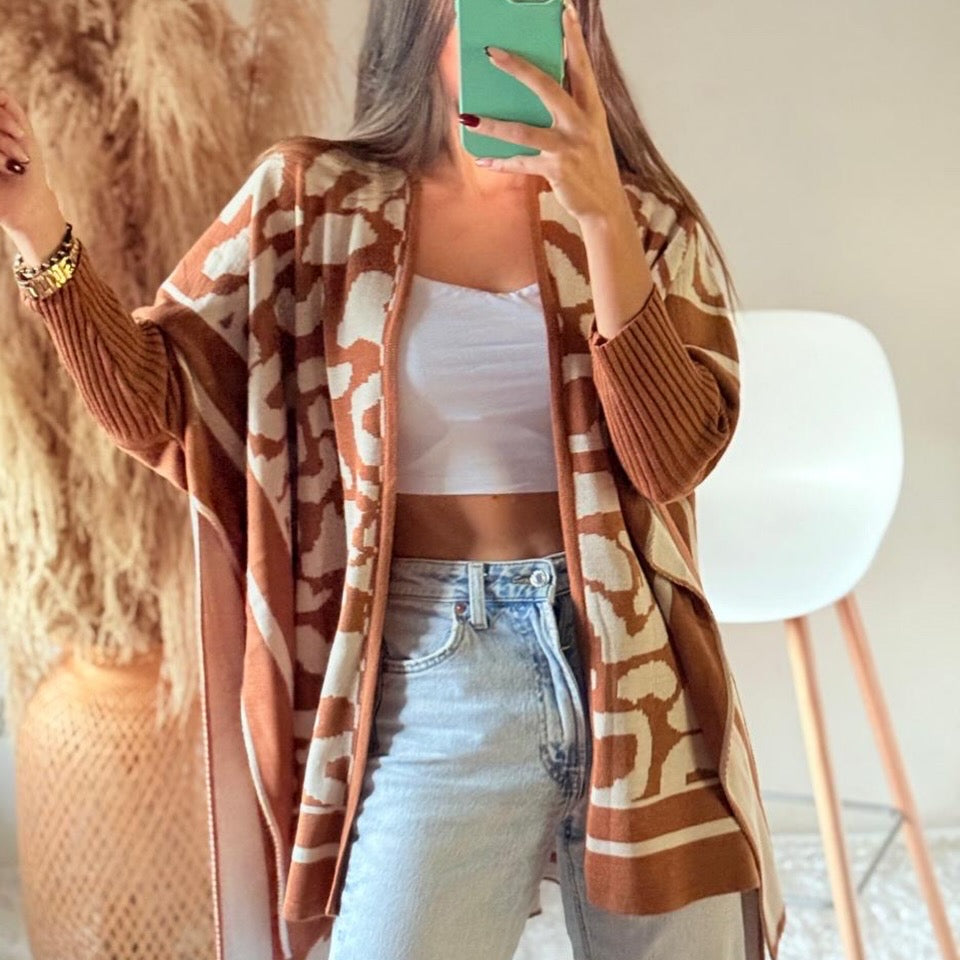 Capa doble faz animal