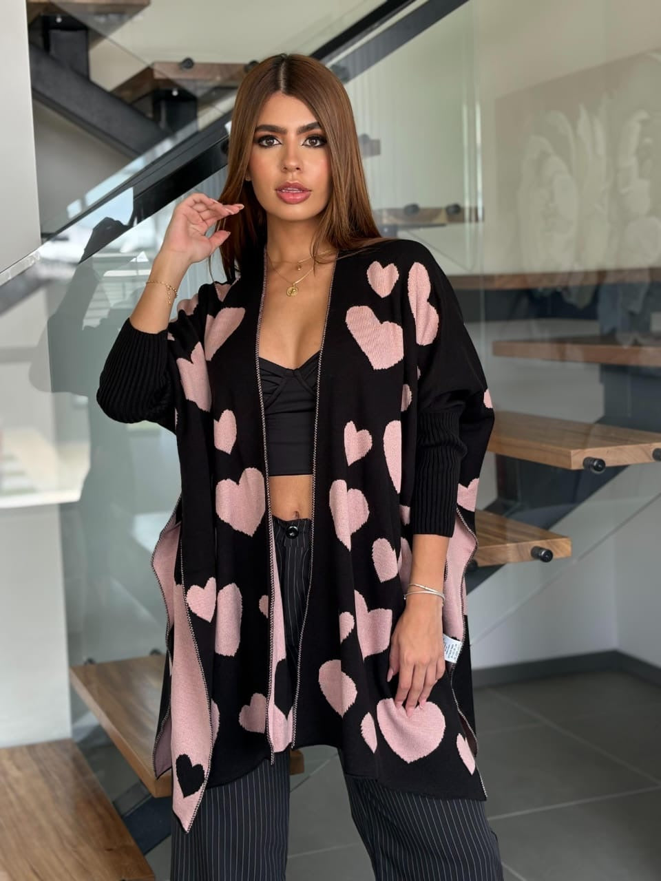 Capa doble faz corazones