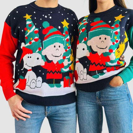 Suéter navideño snoopy