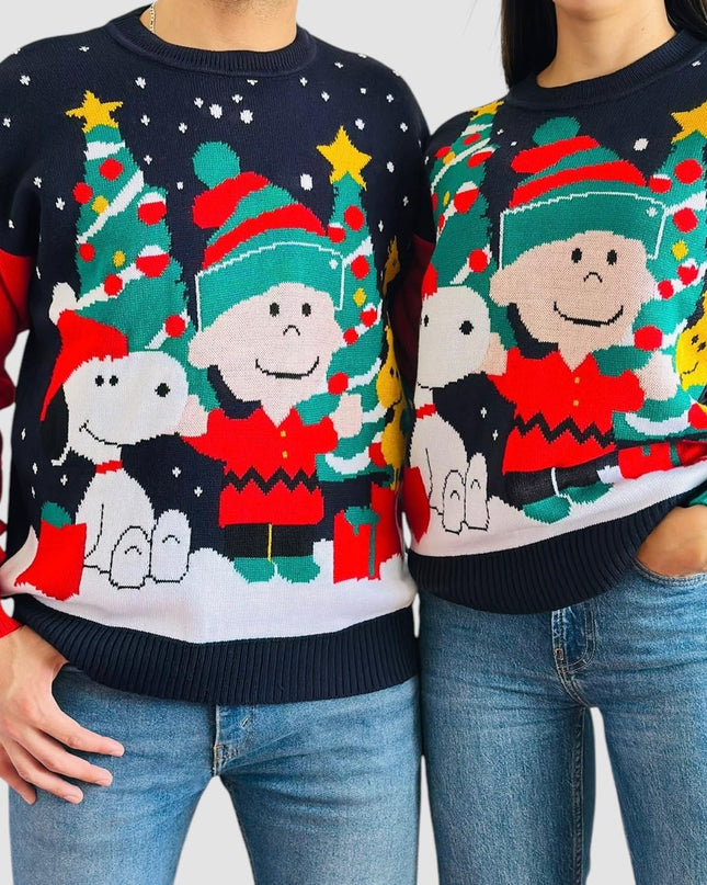 Suéter navideño snoopy