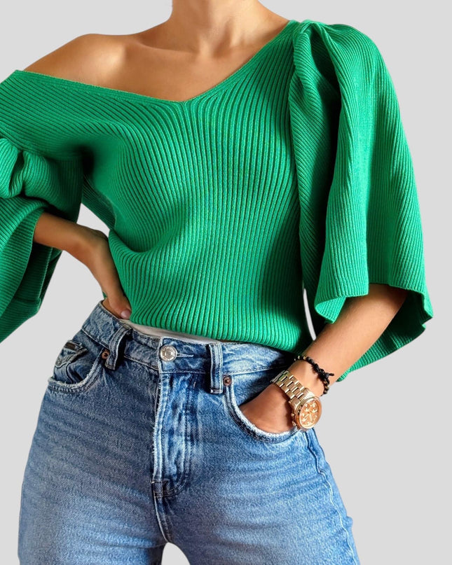 Blusa tejida bolero