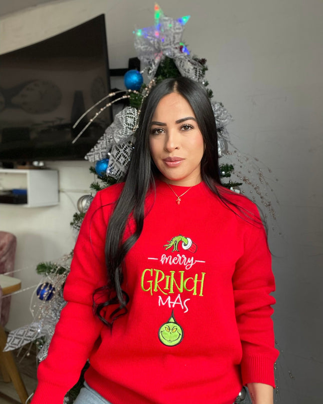 Suéter navideño Grinch