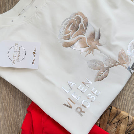 Camiseta la vie en rose