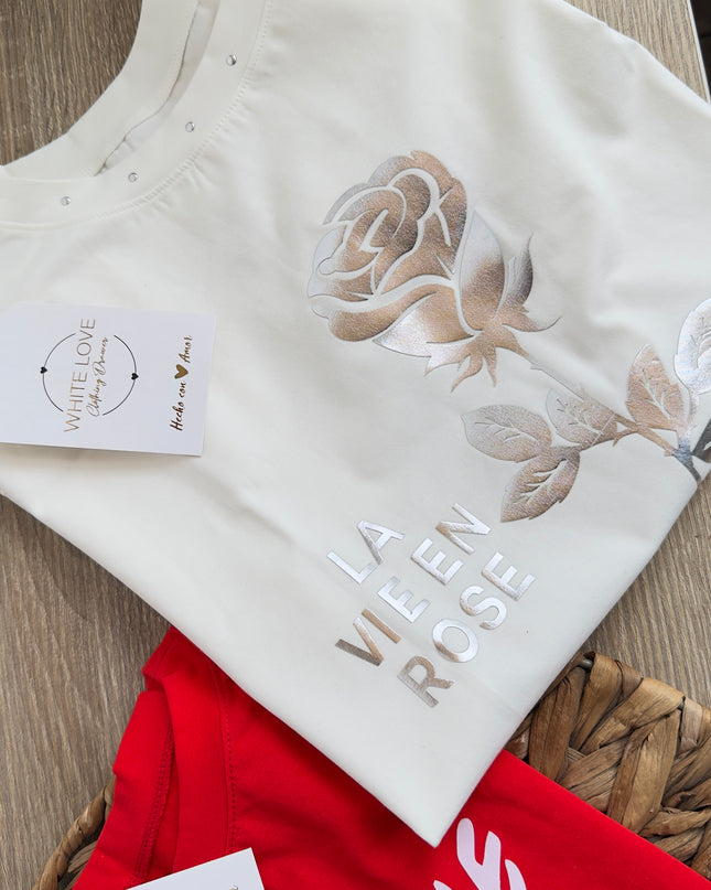 Camiseta la vie en rose