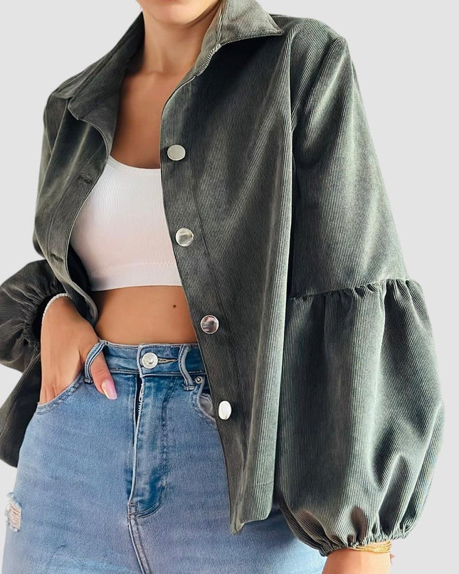 Chaqueta manga Bombón