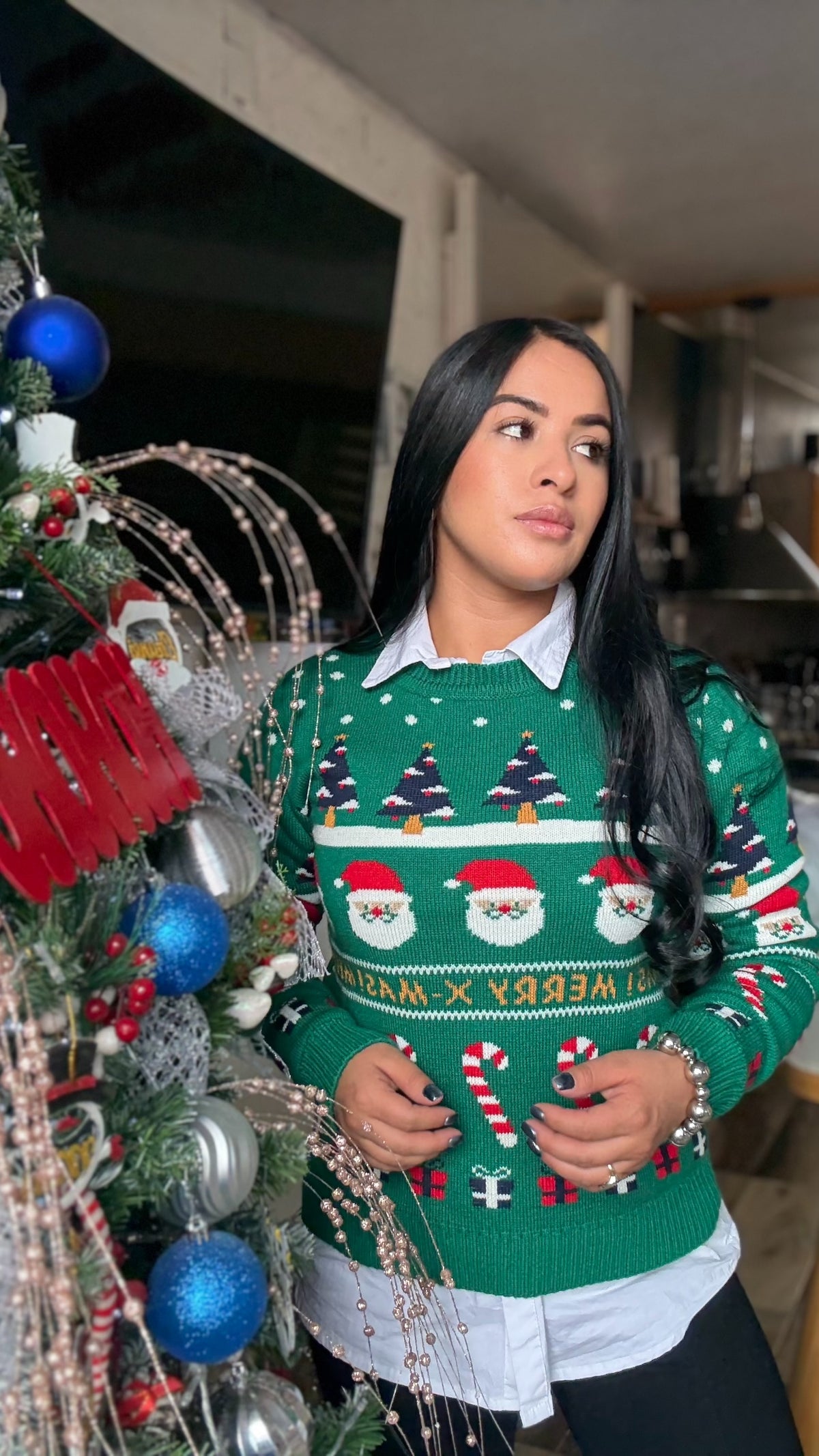 Suéter navideño Merry christmas 🎄