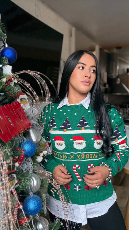 Suéter navideño Merry christmas 🎄