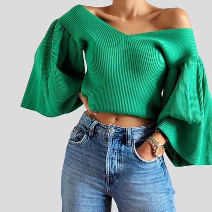 Blusa tejida bolero