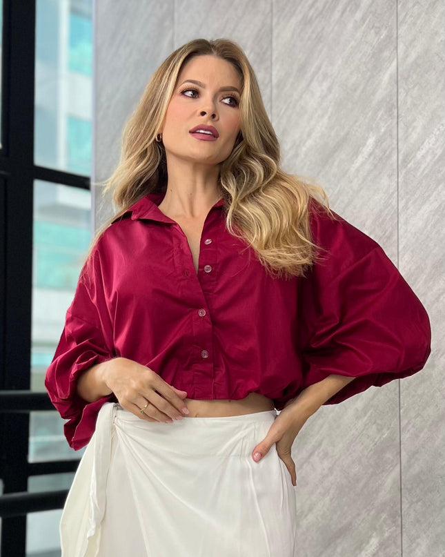 Blusa manga globo Ivon