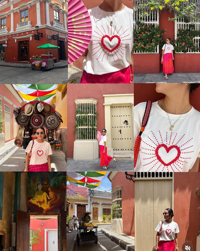 Camiseta Sol de amor