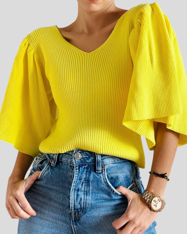 Blusa tejida bolero