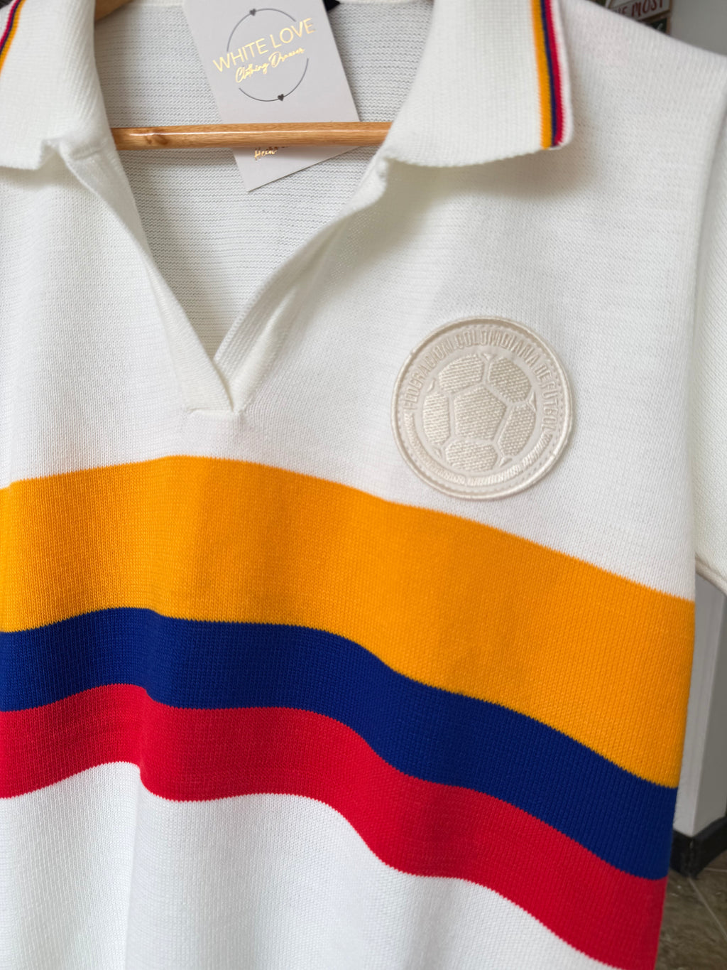Camiseta tejida Colombia