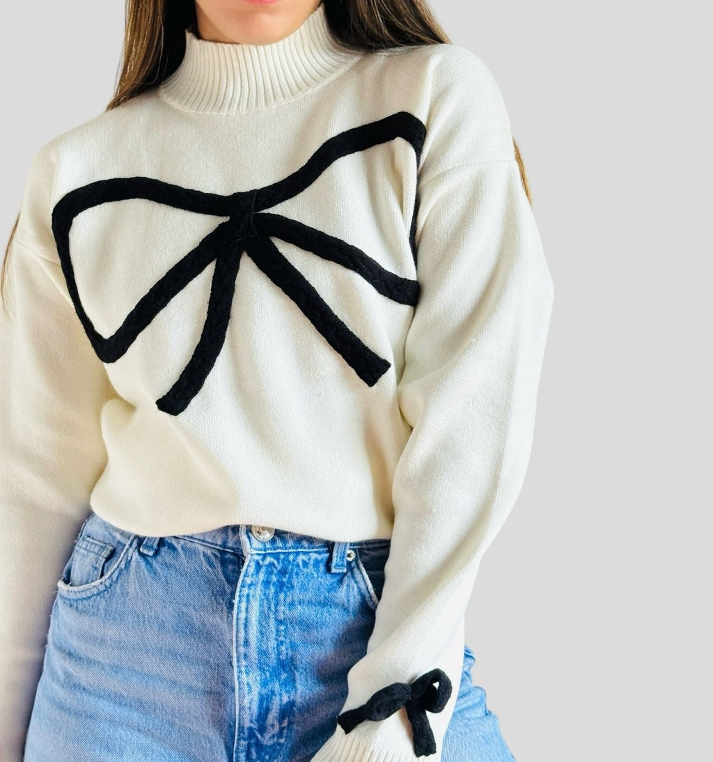 Suéter moños