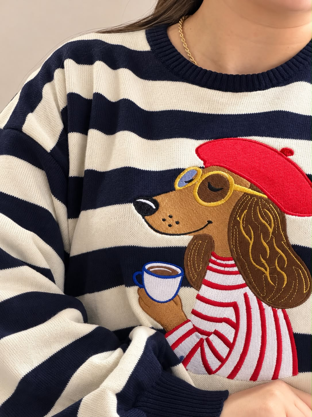 Suéter Dog Coffe