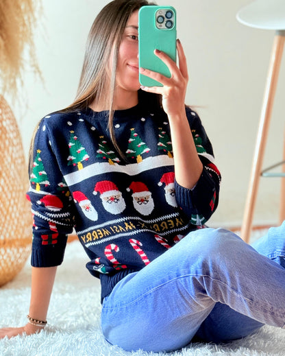 Suéter navideño Merry christmas 🎄