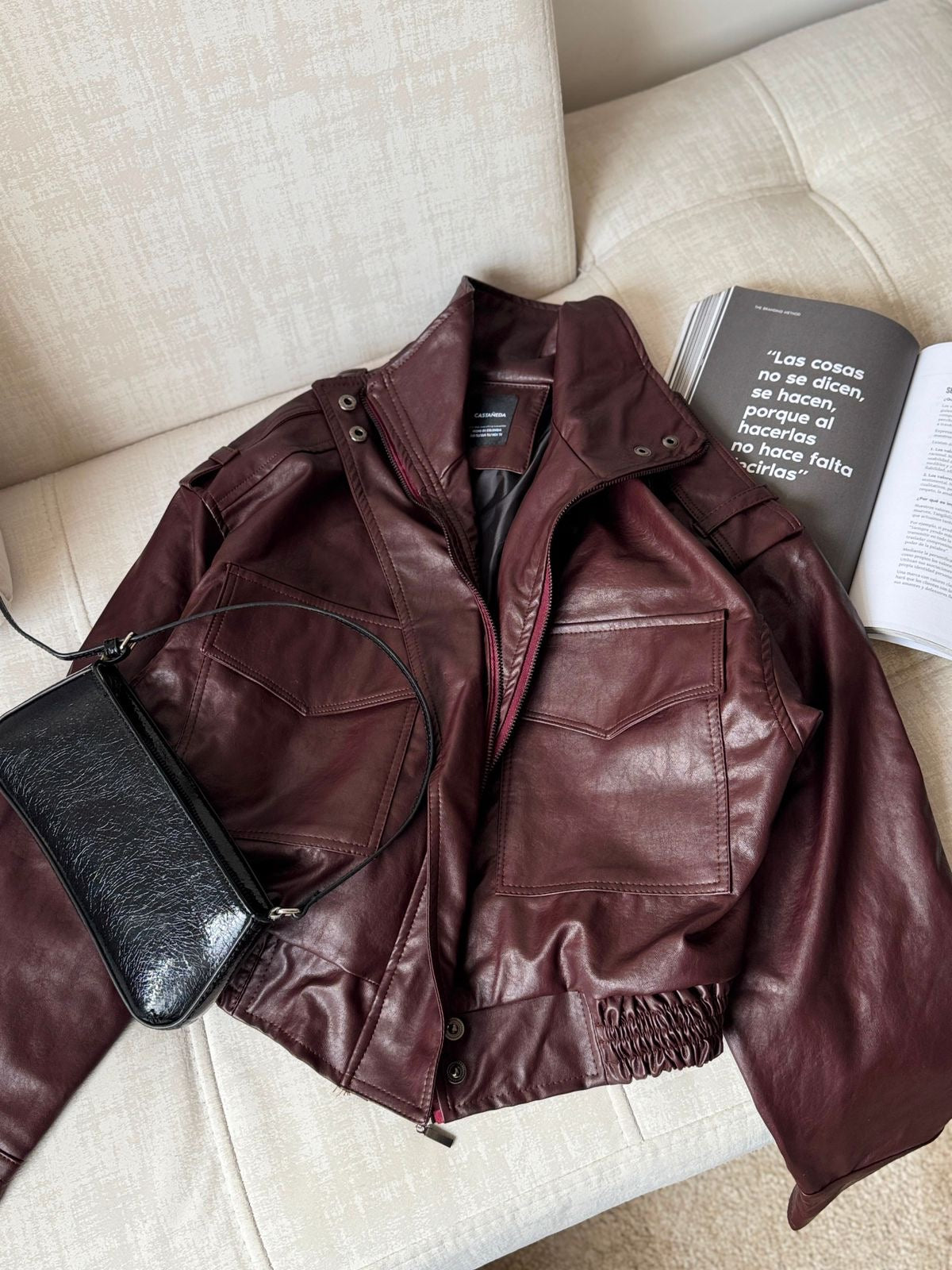 Chaqueta cuero tex Turquía