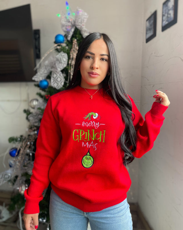 Suéter navideño Grinch