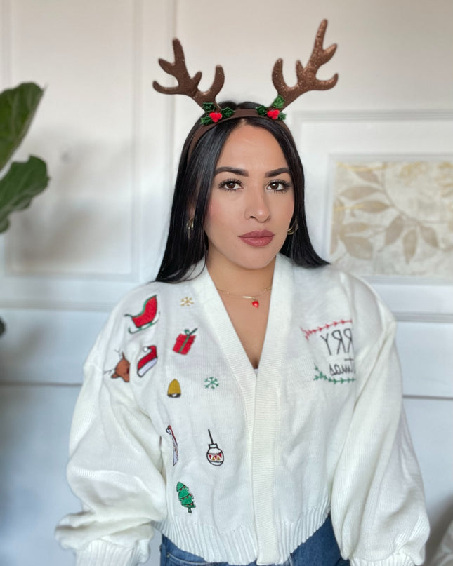 Cárdigan Merry bordado