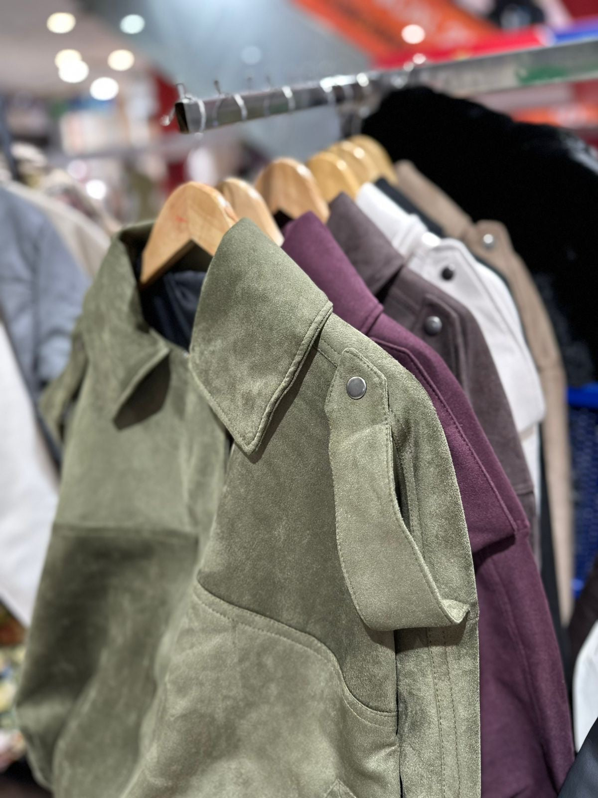 Chaqueta bomber gamuza