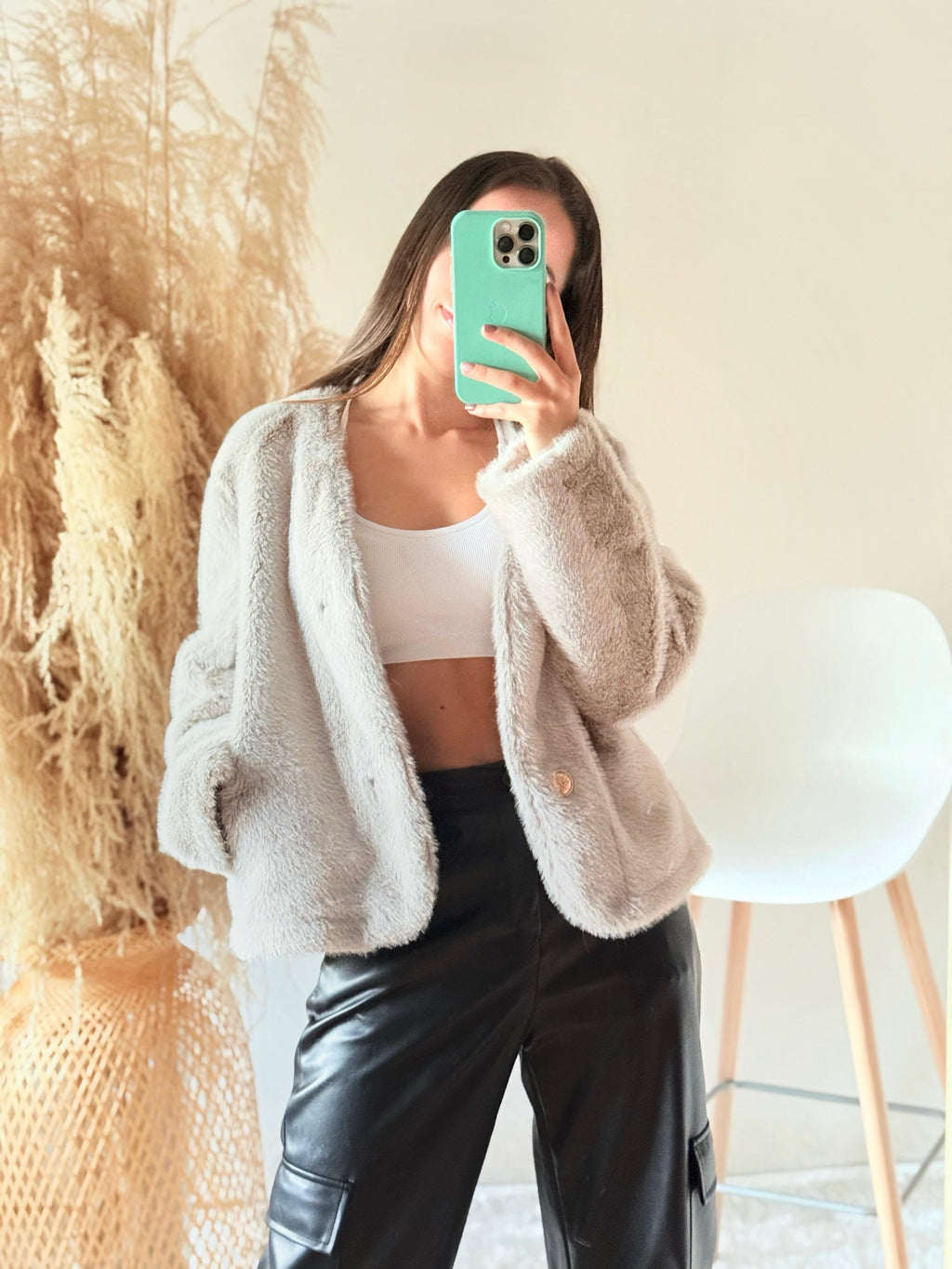 Chaqueta peluche