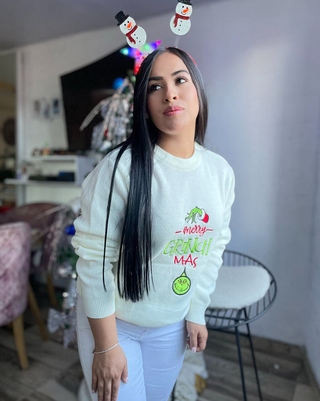 Suéter navideño Grinch