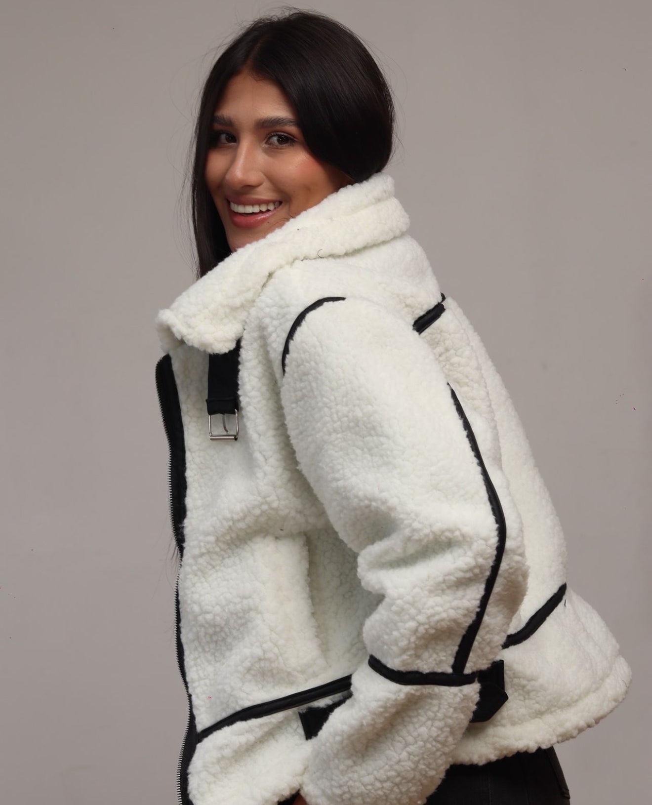 Chaqueta OVERSIZED borreguito