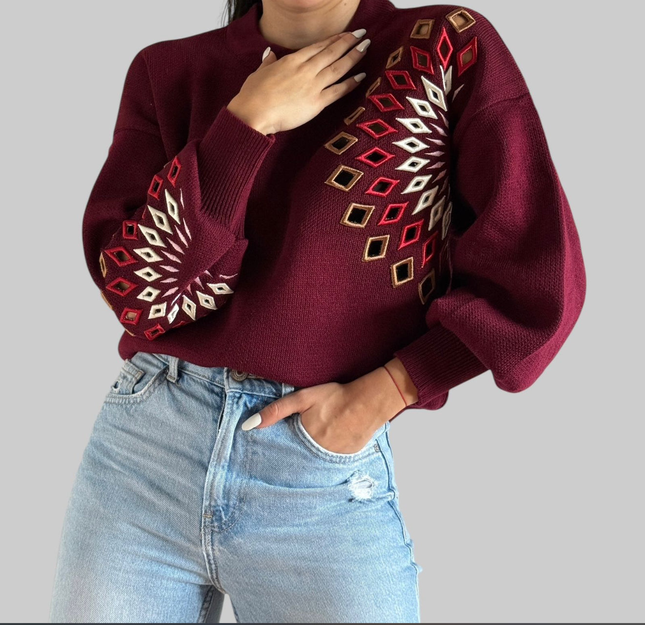 Suéter rombos Rainbow