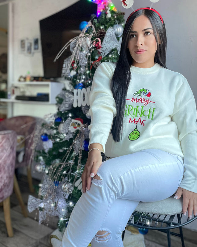 Suéter navideño Grinch