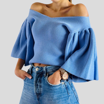Blusa tejida bolero