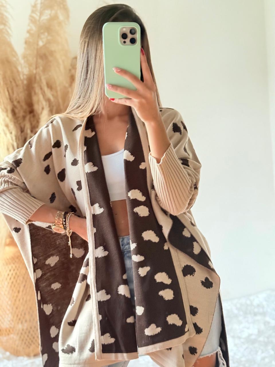 Capa doble faz print bambi