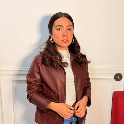 Chaqueta cuero tex