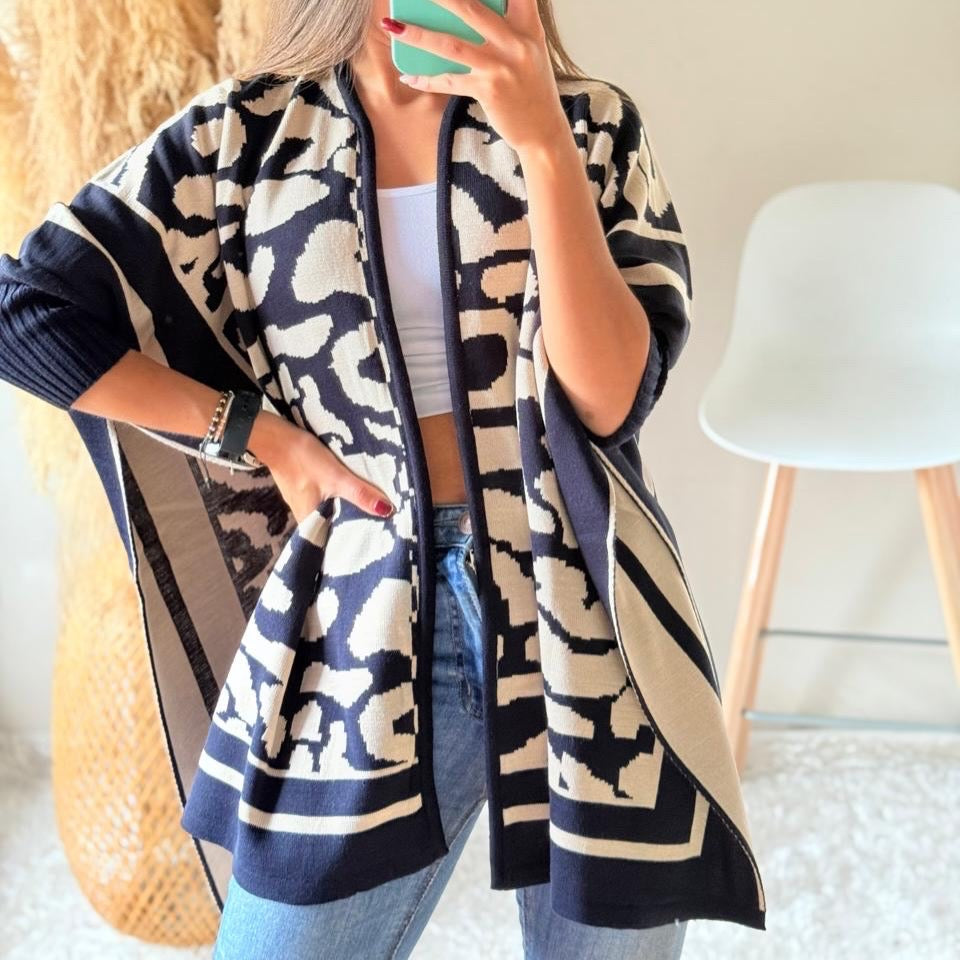 Capa doble faz animal