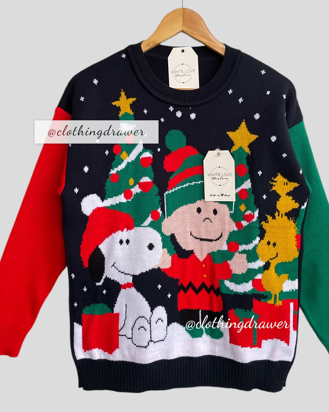 Suéter navideño snoopy