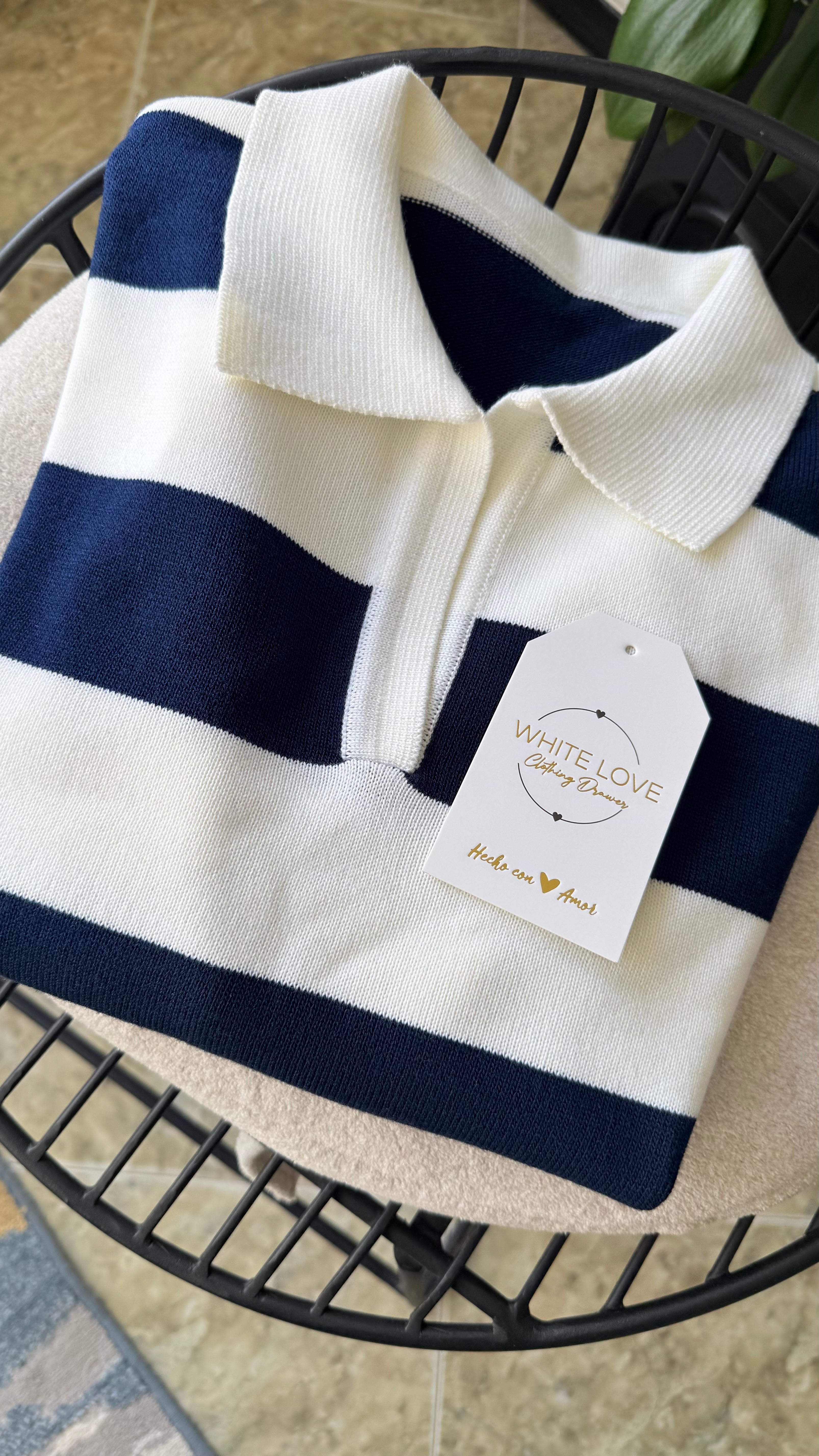 Suéter Polo Roma