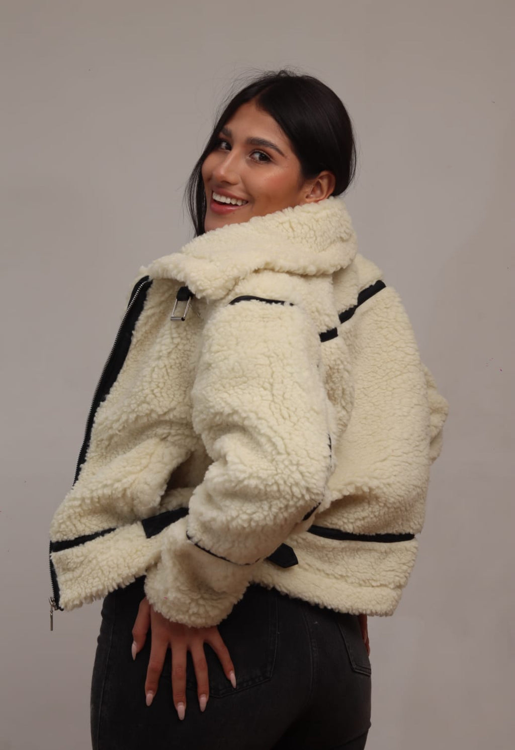 Chaqueta OVERSIZED borreguito