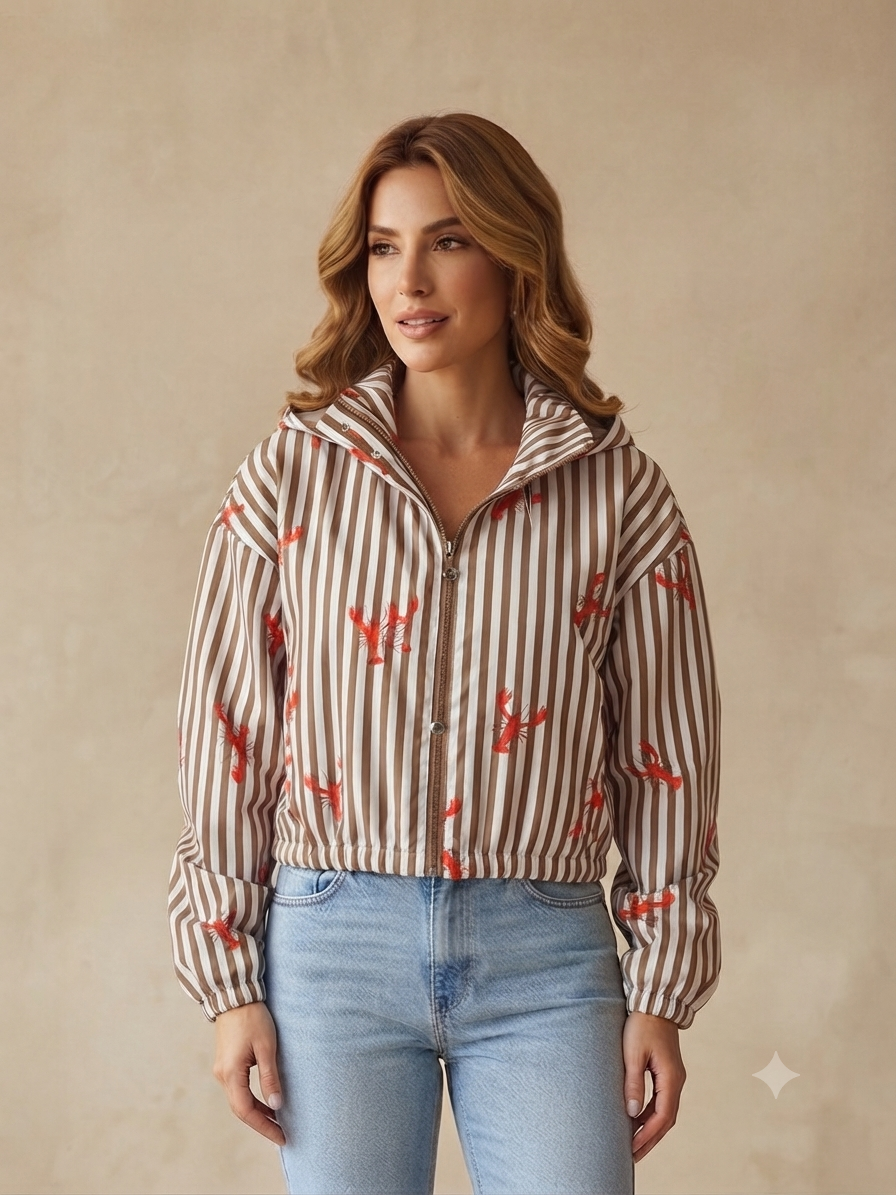 Chaqueta Bomber langosta