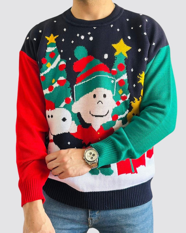 Suéter navideño snoopy