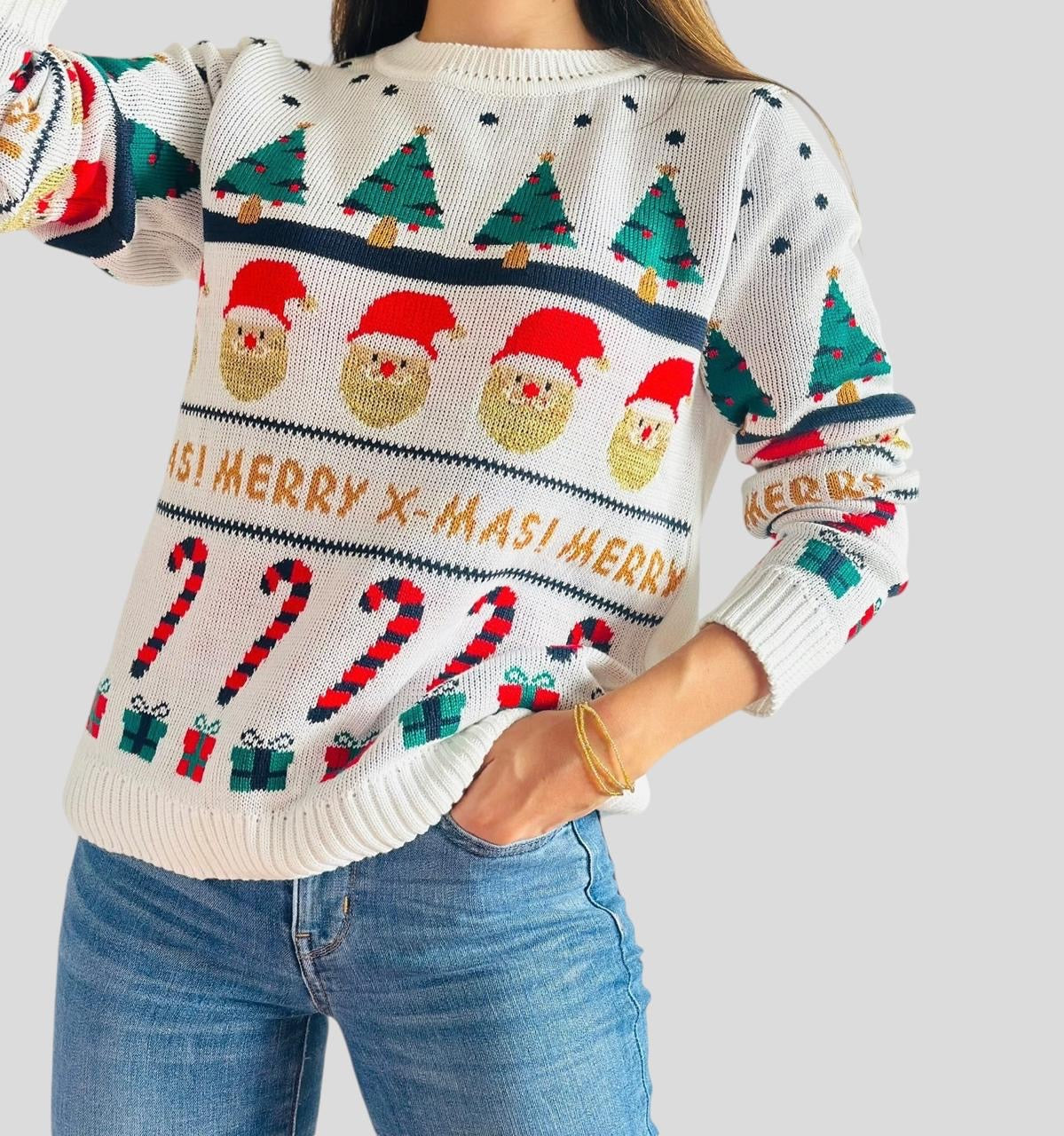 Suéter navideño Merry christmas 🎄