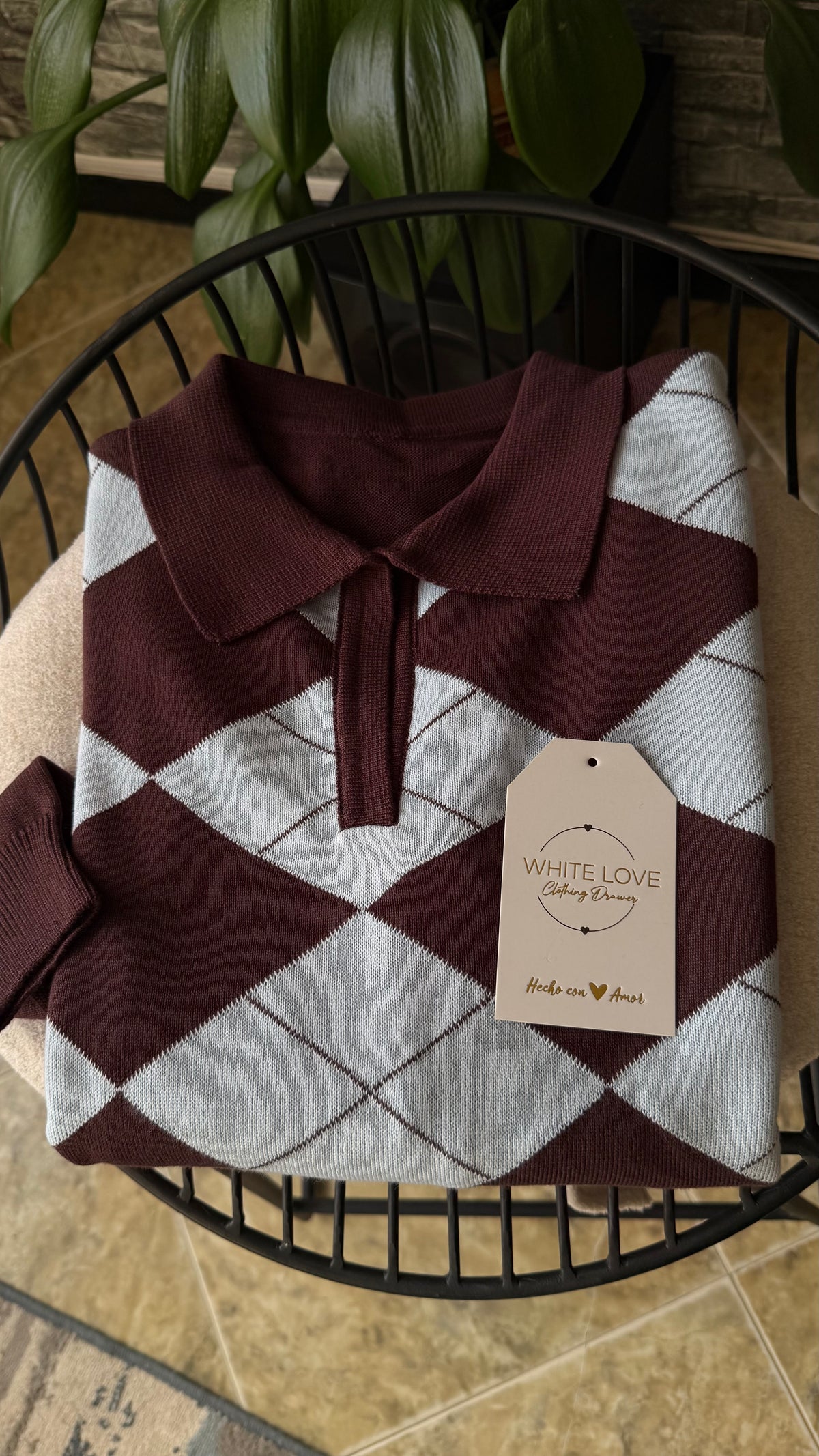 Suéter rombos Polo