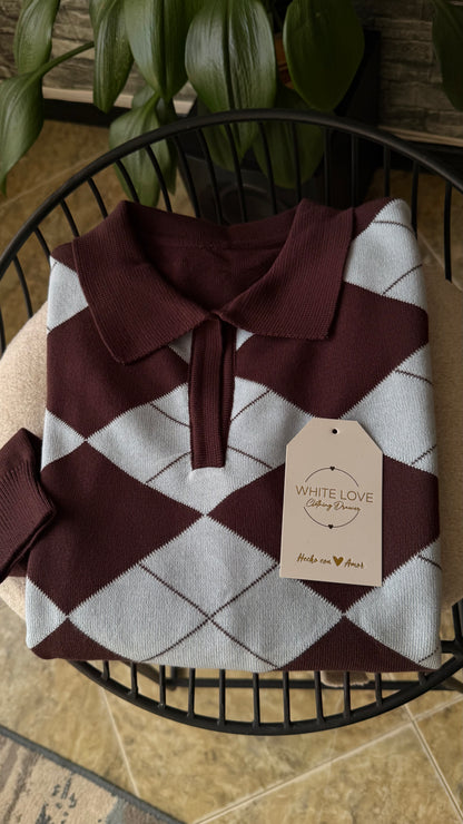 Suéter rombos Polo