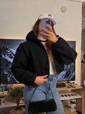 Chaqueta Hoodie paño