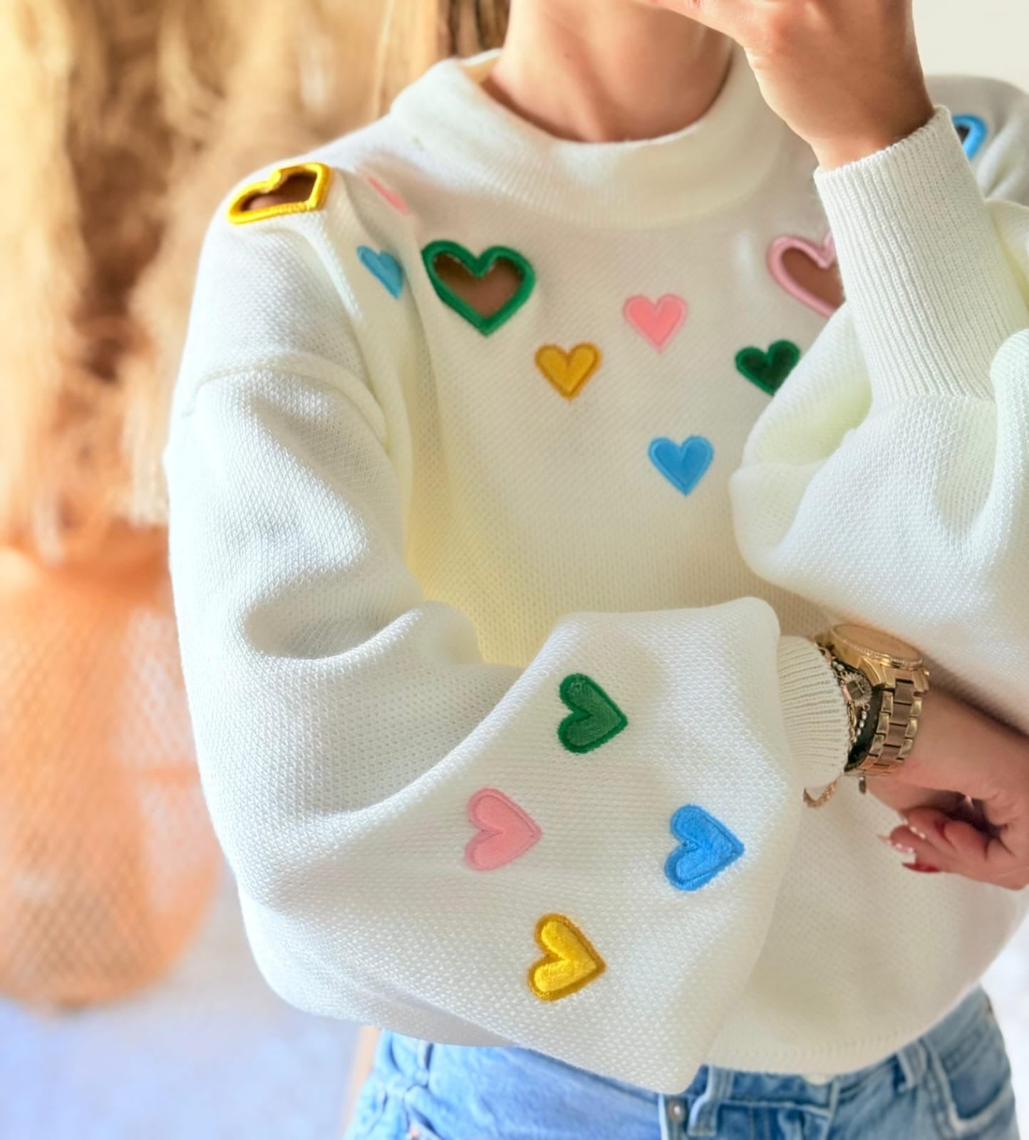 Suéter Rainbow baby