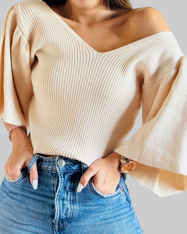 Blusa tejida bolero