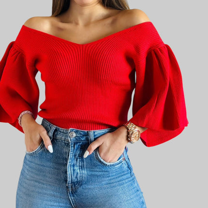 Blusa tejida bolero