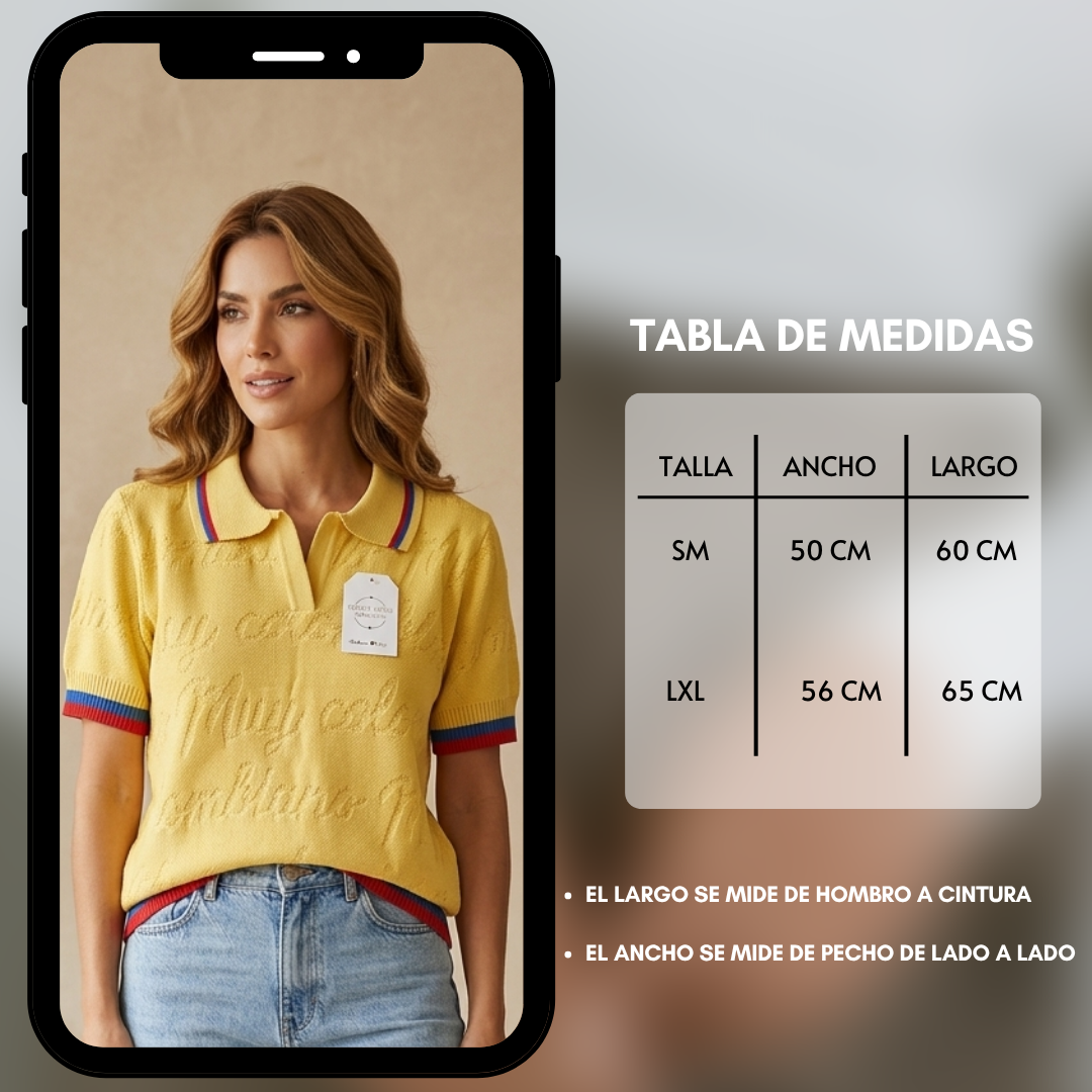 PREVENTA - ENTREGA 20 de JUNIO ~Camiseta muy Colombiano